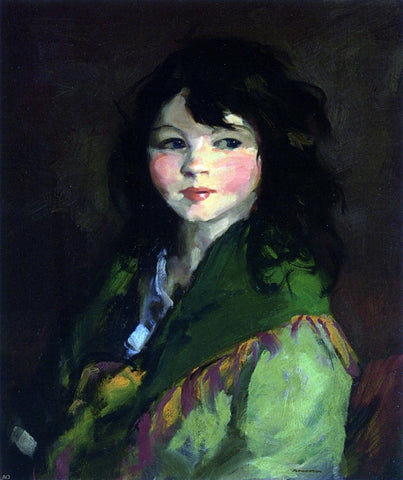  Robert Henri Francine - Hand Painted Oil Painting