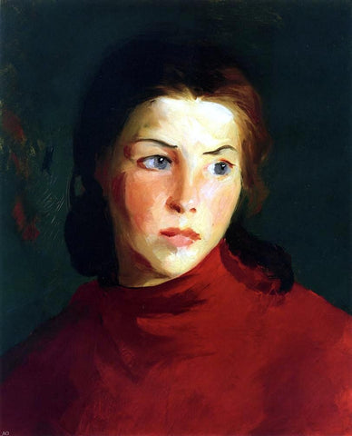  Robert Henri Irish Girl (Mary Lavelle) - Hand Painted Oil Painting