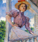 Robert Lewis Reid A Summer Girl - Hand Painted Oil Painting