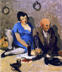  Robert Spencer Dejeuner - Hand Painted Oil Painting