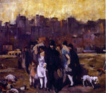  Robert Spencer Study for The Exodus - Hand Painted Oil Painting