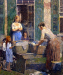  Robert Spencer Washer Woman - Hand Painted Oil Painting