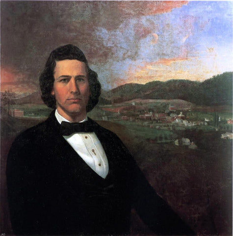  Samuel M Shaver Joseph Francis Foard - Hand Painted Oil Painting