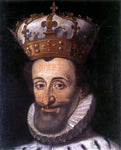  Santi Di Tito Portrait of Henry IV of France - Hand Painted Oil Painting