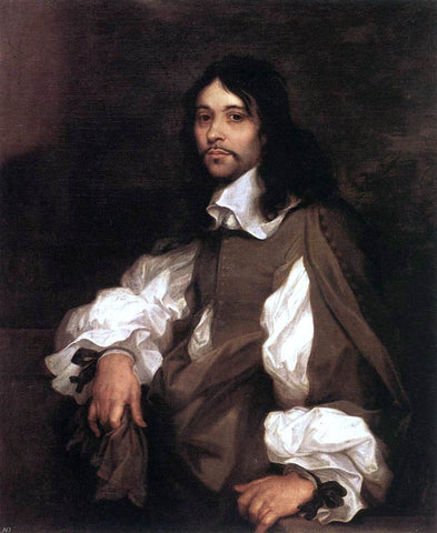  Sebastien Bourdon Portrait of a Man - Hand Painted Oil Painting