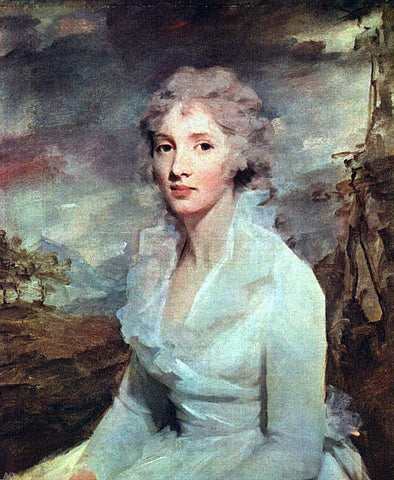  Sir Henry Raeburn Miss Eleanor Urquhart - Hand Painted Oil Painting