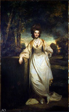  Sir Joshua Reynolds Lady Elizabeth Compton - Hand Painted Oil Painting