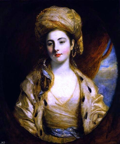  Sir Joshua Reynolds Mrs. Richard Paul Jodrell - Hand Painted Oil Painting
