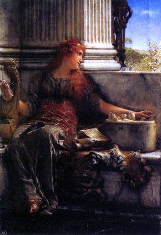  Sir Lawrence Alma-Tadema Poetry - Hand Painted Oil Painting