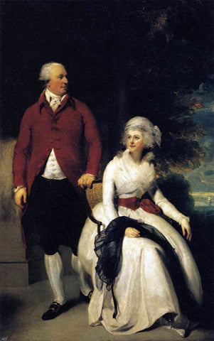  Sir Thomas Lawrence Mr and Mrs John Julius Angerstein - Hand Painted Oil Painting