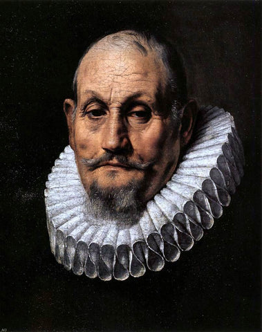  Tanzio Da Varallo Portrait of a Gentleman - Hand Painted Oil Painting