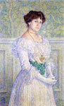  Theo Van Rysselberghe Portrait of Laure Fle - Hand Painted Oil Painting