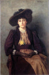  Theodore Clement Steele Portrait of Daisy - Hand Painted Oil Painting