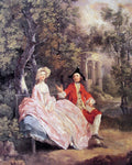  Thomas Gainsborough Conversation in a Park - Hand Painted Oil Painting
