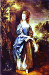  Thomas Gainsborough The Hon. Frances Duncombe - Hand Painted Oil Painting
