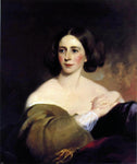  Thomas Sully Mrs. Thomas Fitzgerald (Sarah Leveing Riter) - Hand Painted Oil Painting