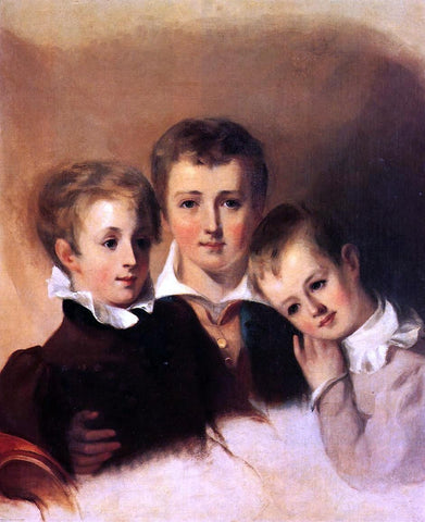  Thomas Sully Portrait of the Howell  Boys - Hand Painted Oil Painting