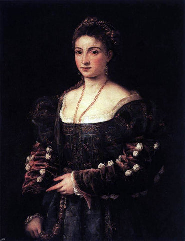 La Bella by Titian - Hand Painted Oil Painting