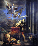  Titian Philip II Offering Don Fernando to Victory - Hand Painted Oil Painting