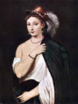  Titian Portrait of a Young Woman - Hand Painted Oil Painting