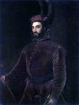  Titian Portrait of Ippolito dei Medici - Hand Painted Oil Painting