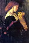  Valentine Cameron Prinsep Il Barbagianni - Hand Painted Oil Painting