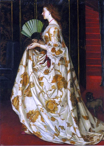  Valentine Cameron Prinsep My Lady Betty - Hand Painted Oil Painting