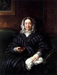  Vicente Lopez Y Portana Portrait of Dona Francisca de la Gandara - Hand Painted Oil Painting