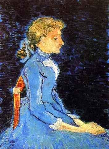  Vincent Van Gogh Portrait of Adeline Ravoux - Hand Painted Oil Painting