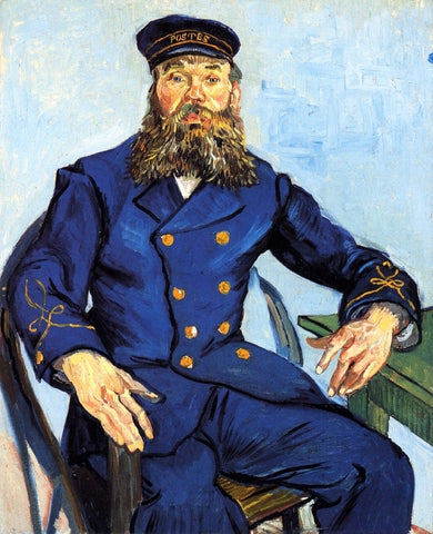  Vincent Van Gogh Portrait of Joseph Roulin - Hand Painted Oil Painting