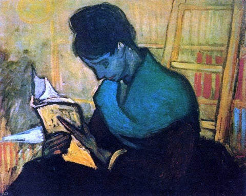  Vincent Van Gogh The Novel Reader - Hand Painted Oil Painting