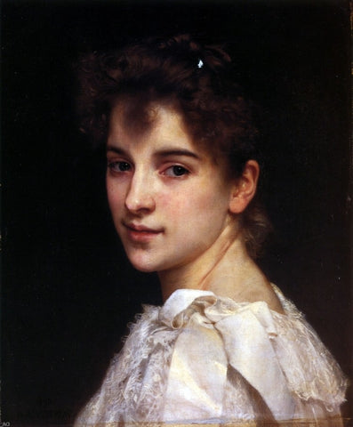  William Adolphe Bouguereau Portrait of Gabrielle Drienza - Hand Painted Oil Painting