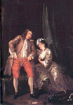  William Hogarth Before the Seduction and After - Hand Painted Oil Painting