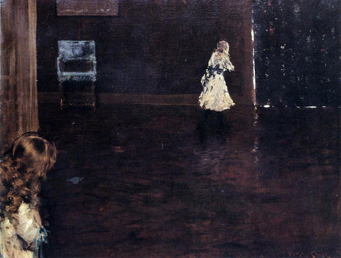  William Merritt Chase Hide and Seek - Hand Painted Oil Painting