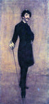  William Merritt Chase James Abbott McNeil Whistler - Hand Painted Oil Painting
