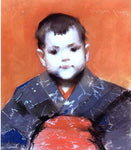  William Merritt Chase My Baby (also known as Cosy) - Hand Painted Oil Painting