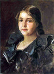  William Merritt Chase Portrait of Helen Velasquez Chase - Hand Painted Oil Painting