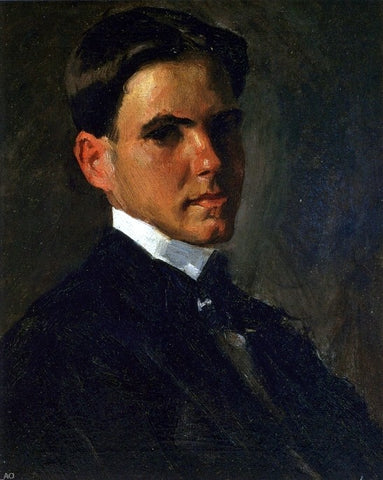  William Merritt Chase Portrait of Julian Oderdonk - Hand Painted Oil Painting