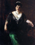 William Merritt Chase Portrait of Mrs. William Merritt Chase - Hand Painted Oil Painting