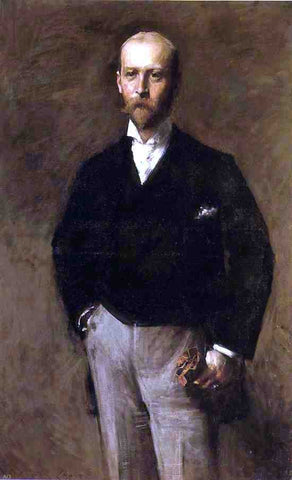  William Merritt Chase Portrait of William Charles Le Gendre - Hand Painted Oil Painting