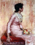  William Merritt Chase Surprise! (also known as Alice Gerson) - Hand Painted Oil Painting