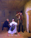  William Sidney Mount The Sportsman's Last Visit - Hand Painted Oil Painting