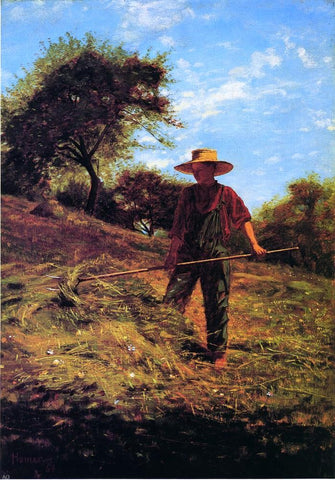  Winslow Homer Haymaking - Hand Painted Oil Painting