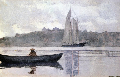  Winslow Homer Reflections - Hand Painted Oil Painting