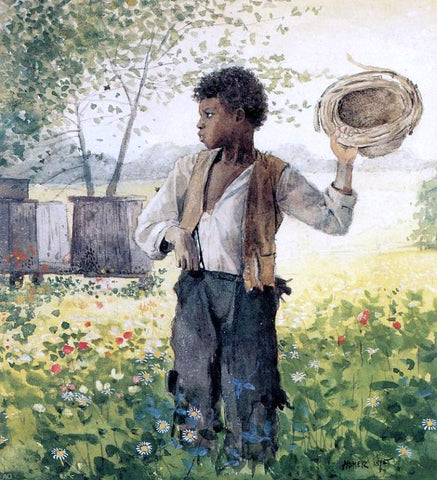  Winslow Homer The Busy Bee - Hand Painted Oil Painting