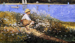  Winslow Homer Watching the Harbor - Hand Painted Oil Painting