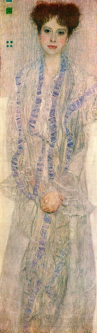  Gustav Klimt Bildnis Gertha Felssvanyi - Hand Painted Oil Painting