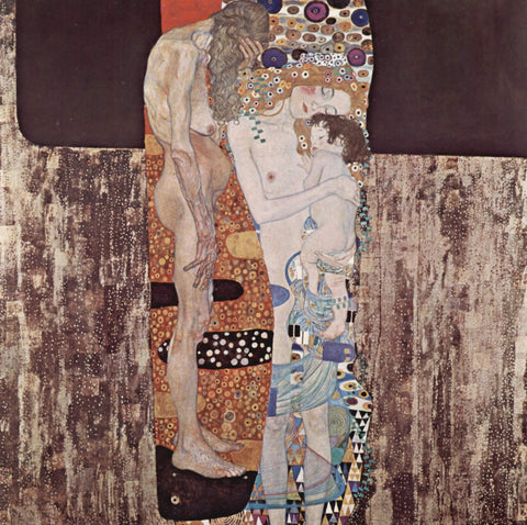  Gustav Klimt The Three Ages of Woman - Hand Painted Oil Painting