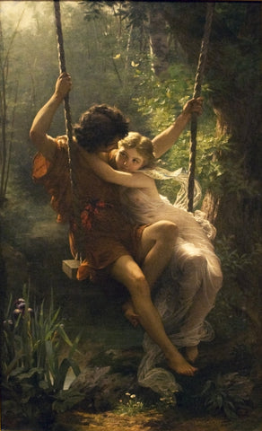  Pierre Auguste Cot Spring - Hand Painted Oil Painting