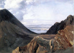  Achille-Etna Michallon View of Naples from Vesuvius - Hand Painted Oil Painting